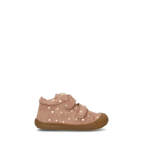 NATURINO Sneaker bimba rosa in suede