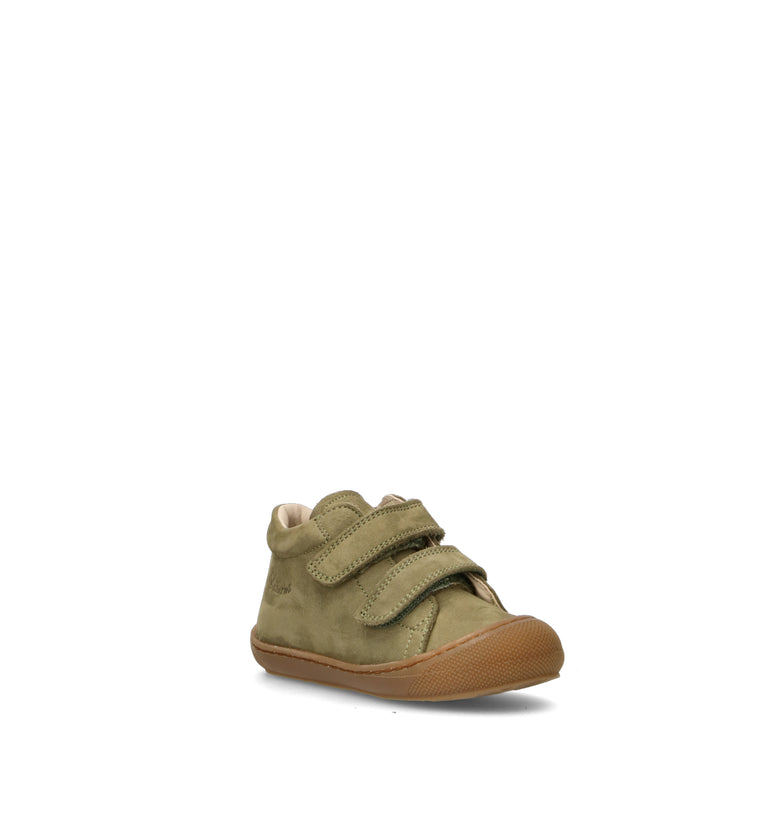 NATURINO Sneaker bimbo verde in suede