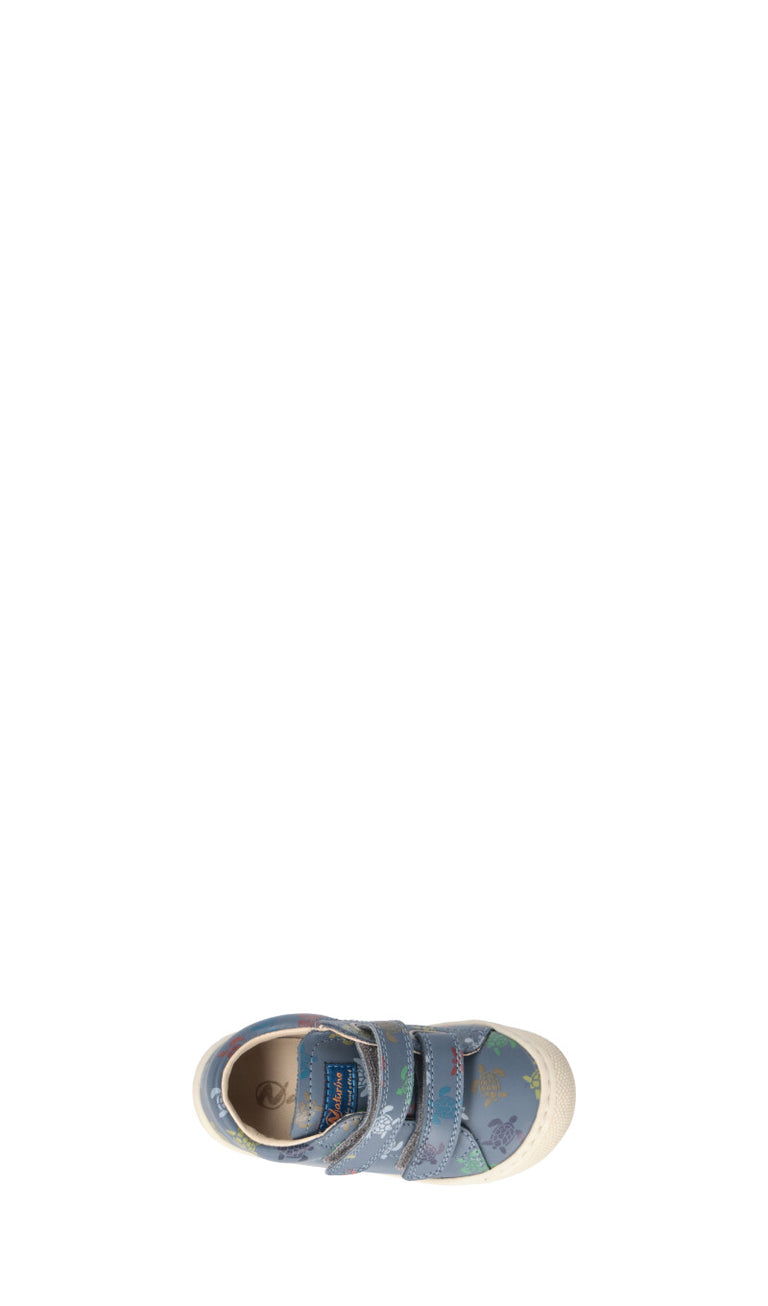 NATURINO Sneaker bimbo blu in pelle