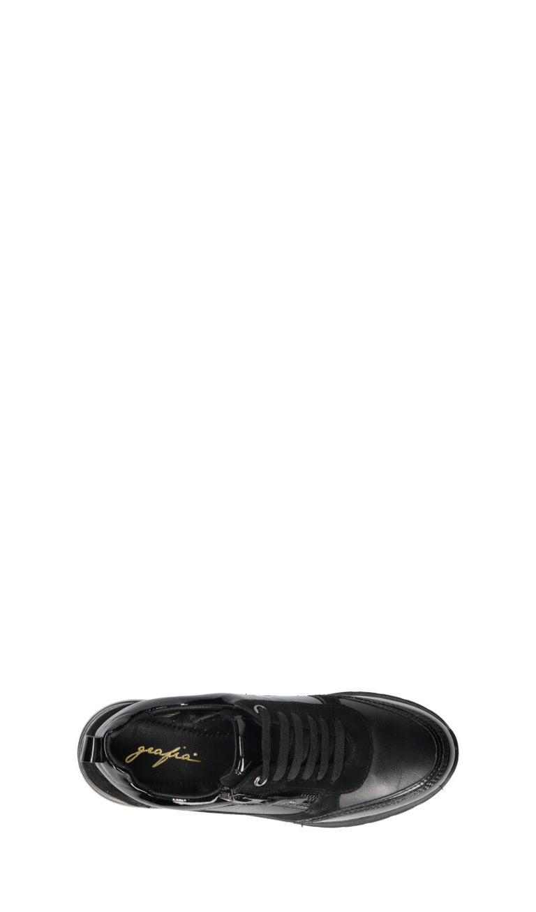 GRAFIA Sneaker donna nera in pelle