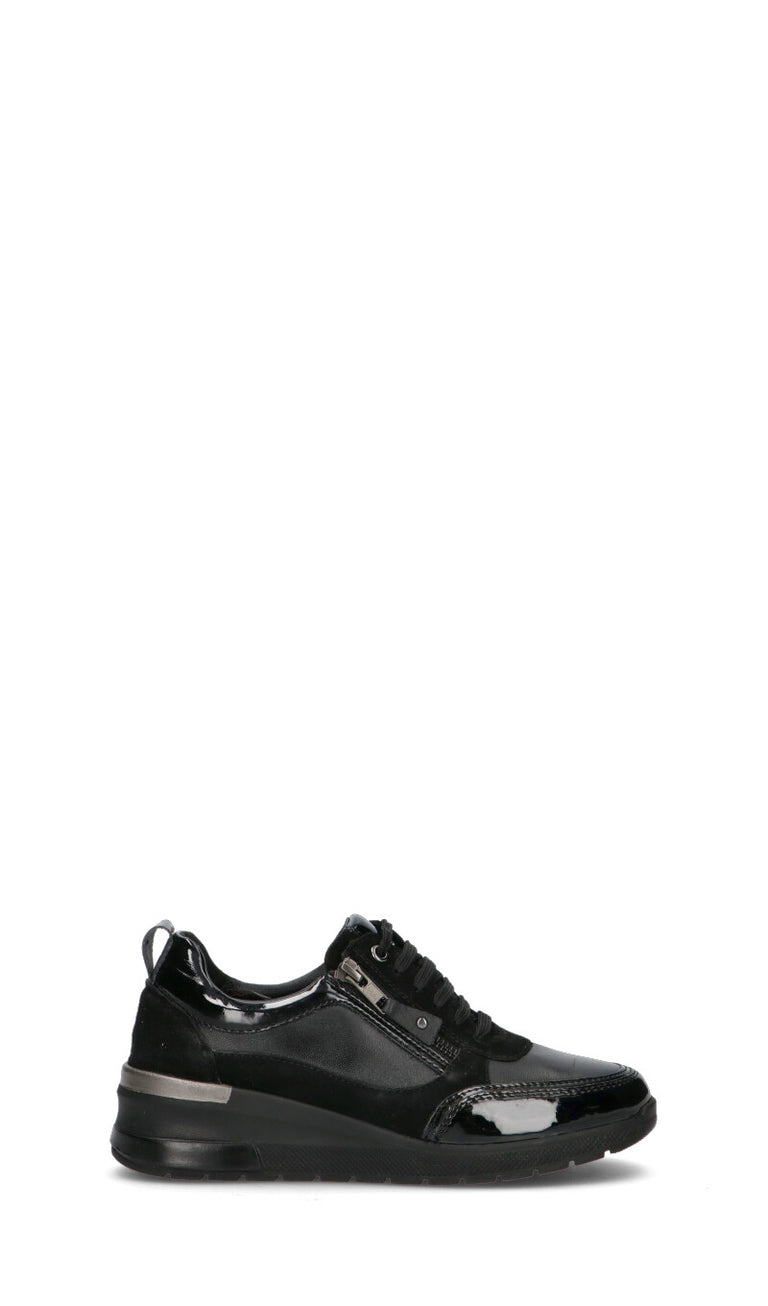 GRAFIA Sneaker donna nera in pelle