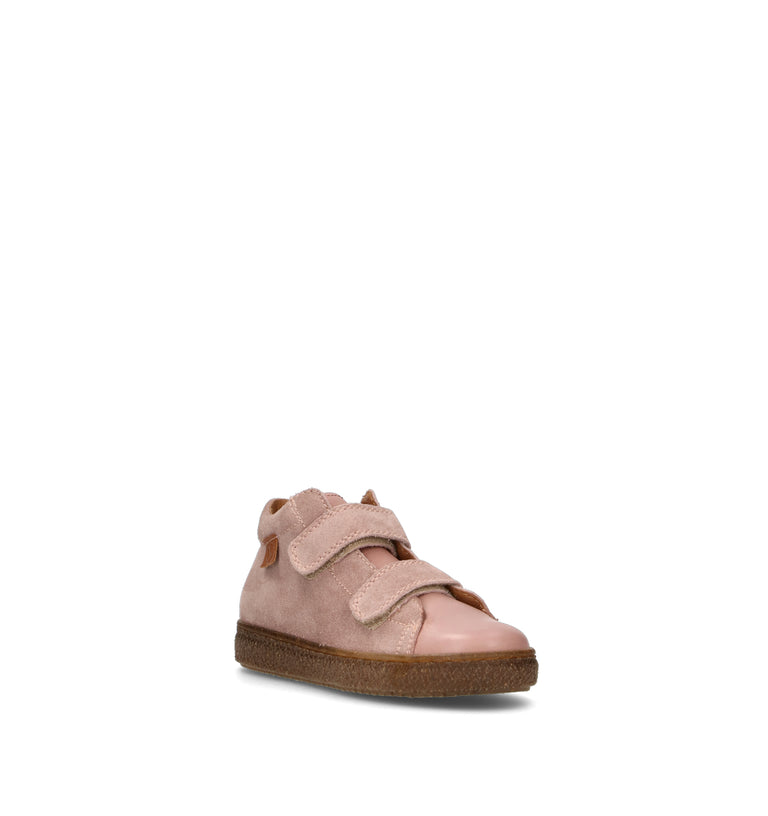 NATURINO Sneaker bimba rosa in suede