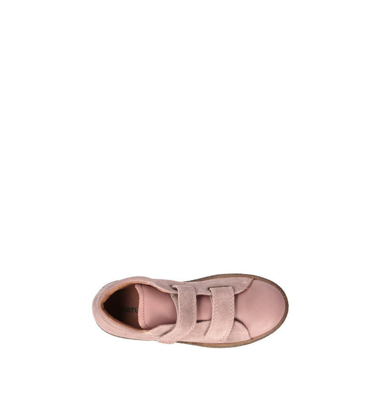 NATURINO Sneaker bimba rosa in suede