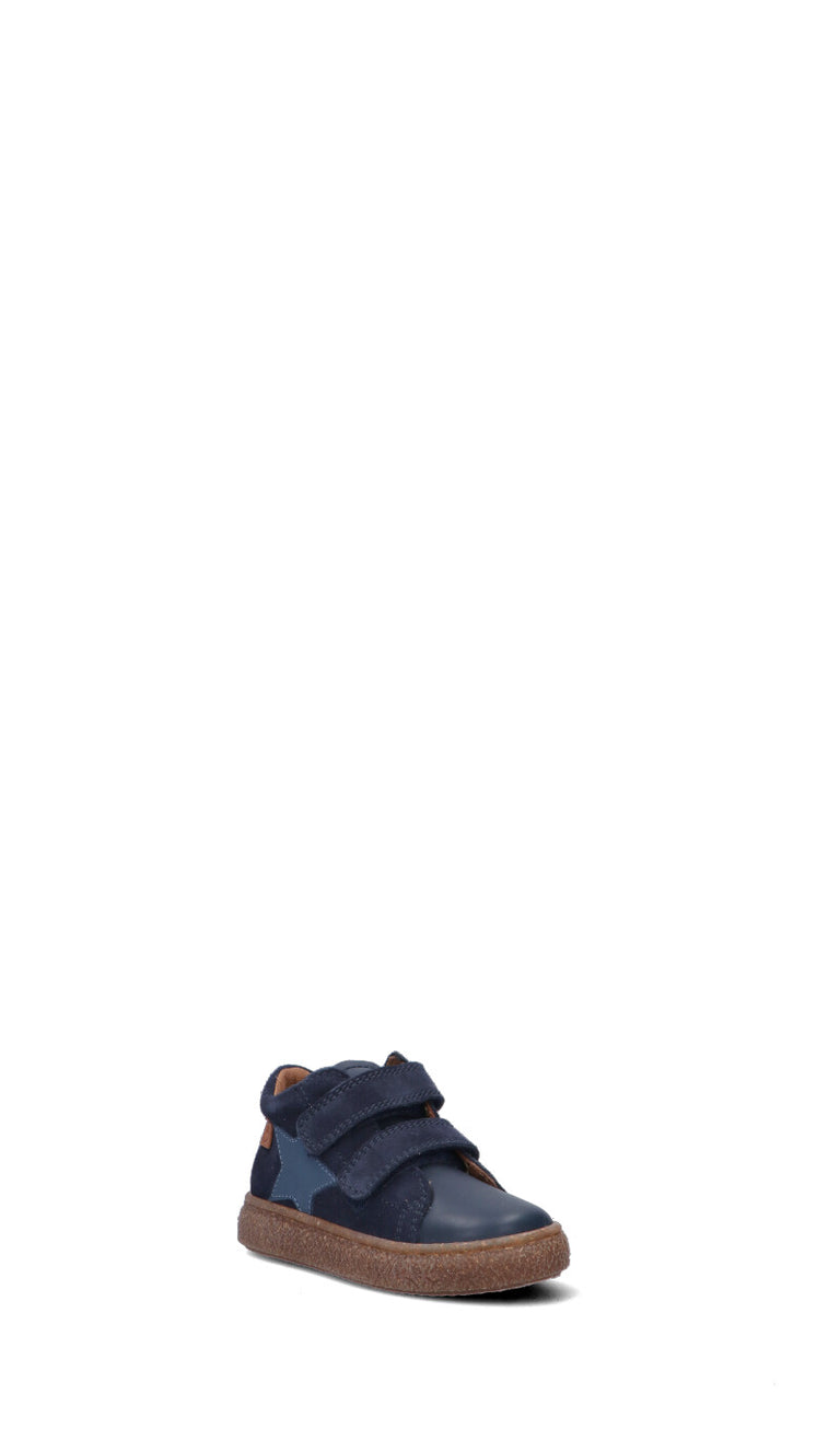 NATURINO Sneaker bimbo blu in suede