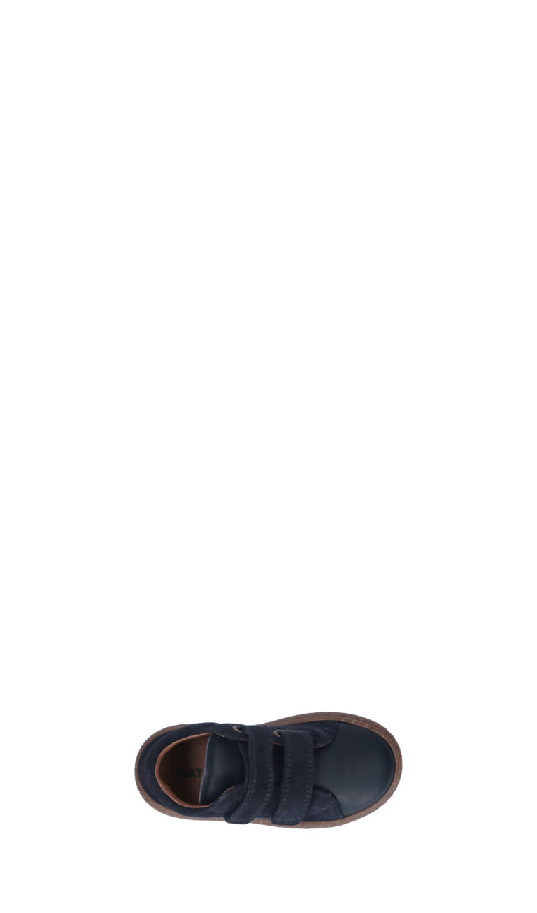 NATURINO Sneaker bimbo blu in suede