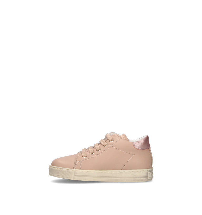 FALCOTTO Sneaker bimba rosa in pelle