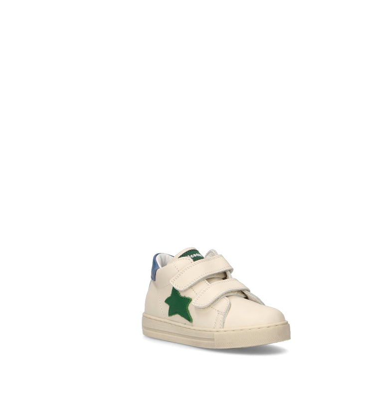FALCOTTO Sneaker bimbo bianca in pelle