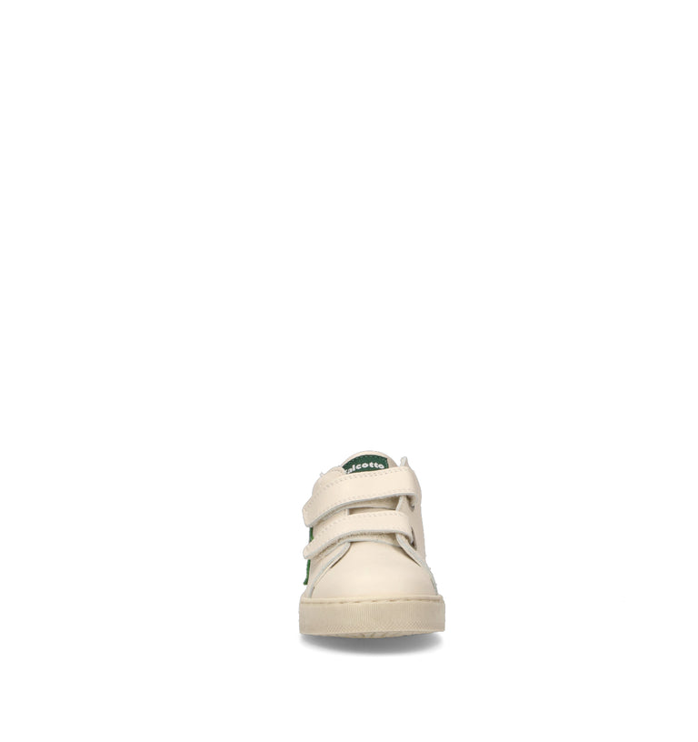 FALCOTTO Sneaker bimbo bianca in pelle
