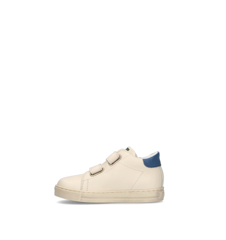 FALCOTTO Sneaker bimbo bianca in pelle
