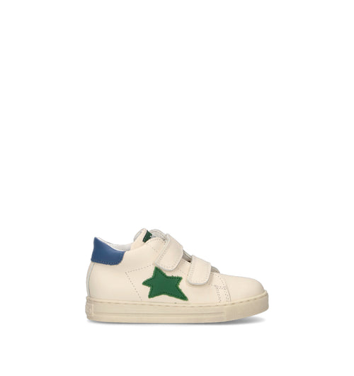 FALCOTTO Sneaker bimbo bianca in pelle