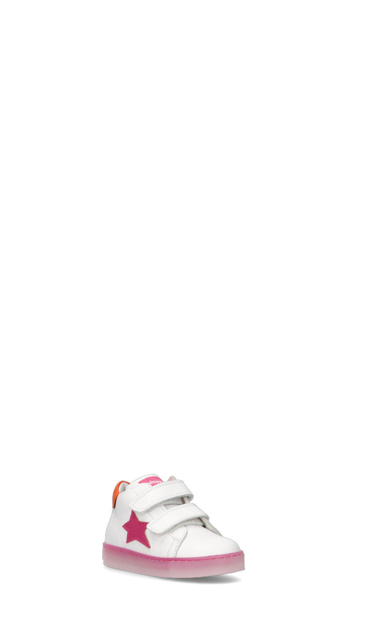 FALCOTTO Sneaker bimba bianca in pelle