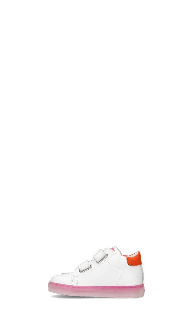 FALCOTTO Sneaker bimba bianca in pelle