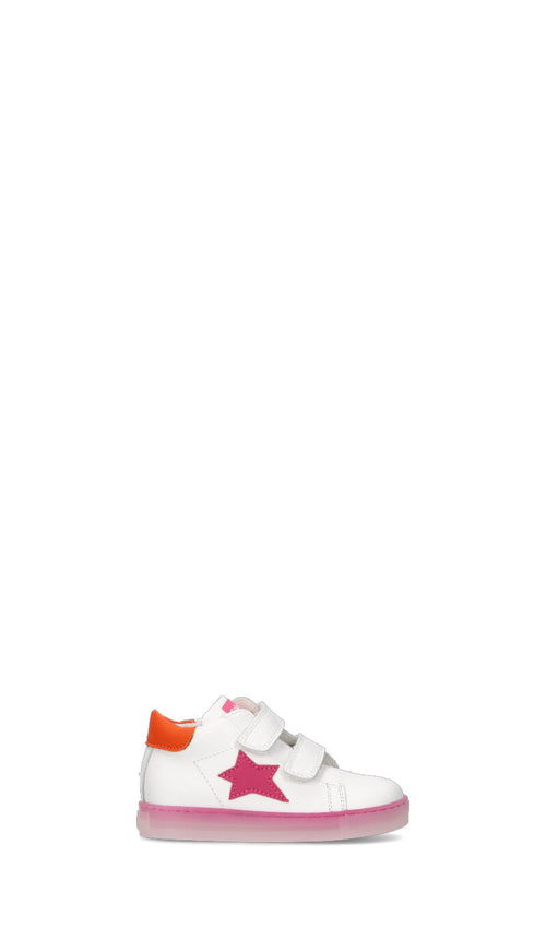 FALCOTTO Sneaker bimba bianca in pelle