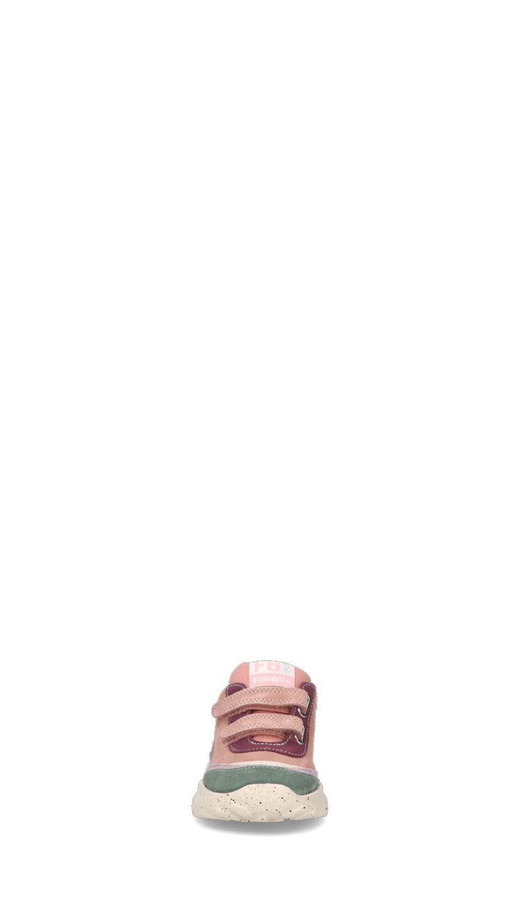 FALCOTTO Sneaker bimba rosa in suede