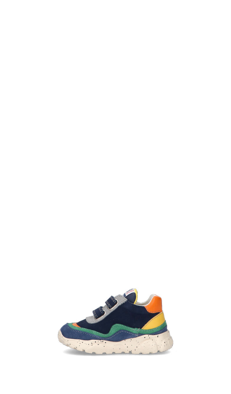 FALCOTTO Sneaker bimbo blu in suede