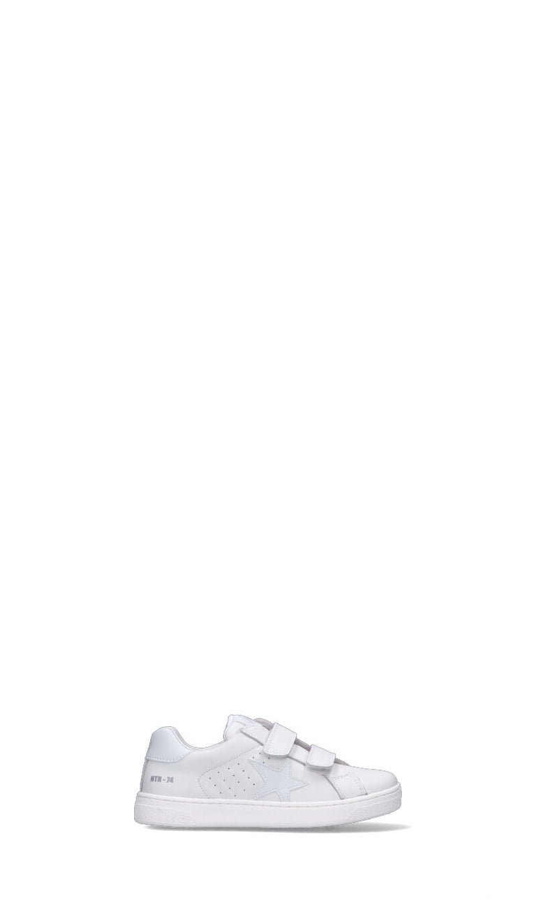 NATURINO Sneaker ragazzo bianca in pelle