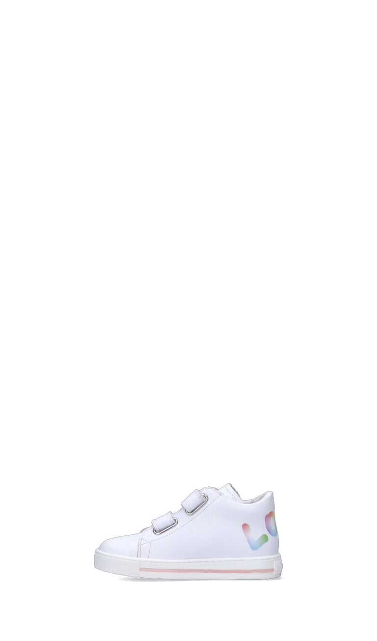 FALCOTTO Sneaker bimba bianca in pelle