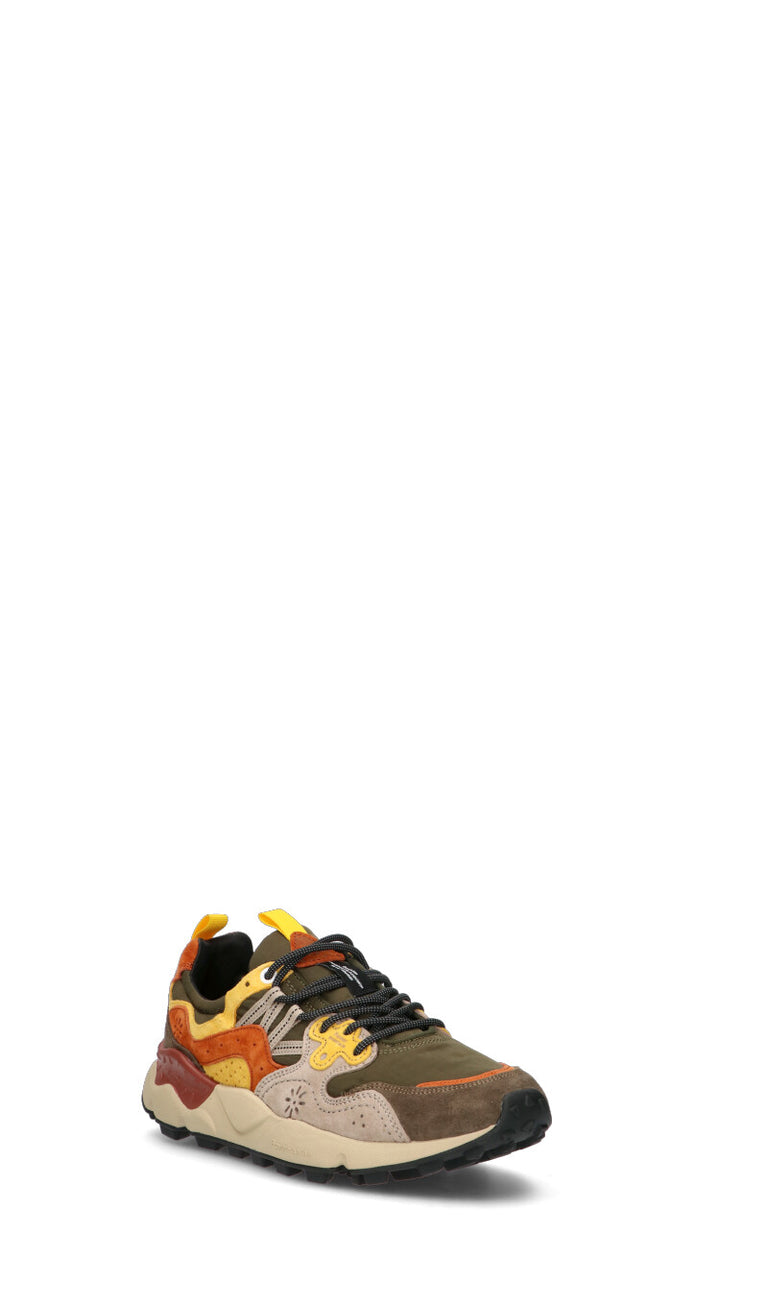 FLOWER MOUNTAIN Sneaker uomo marrone in suede