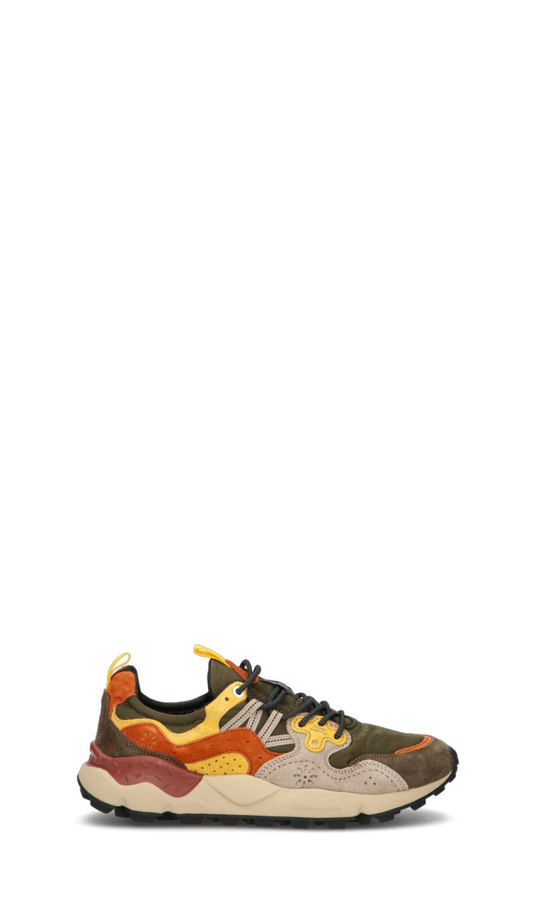FLOWER MOUNTAIN Sneaker uomo marrone in suede