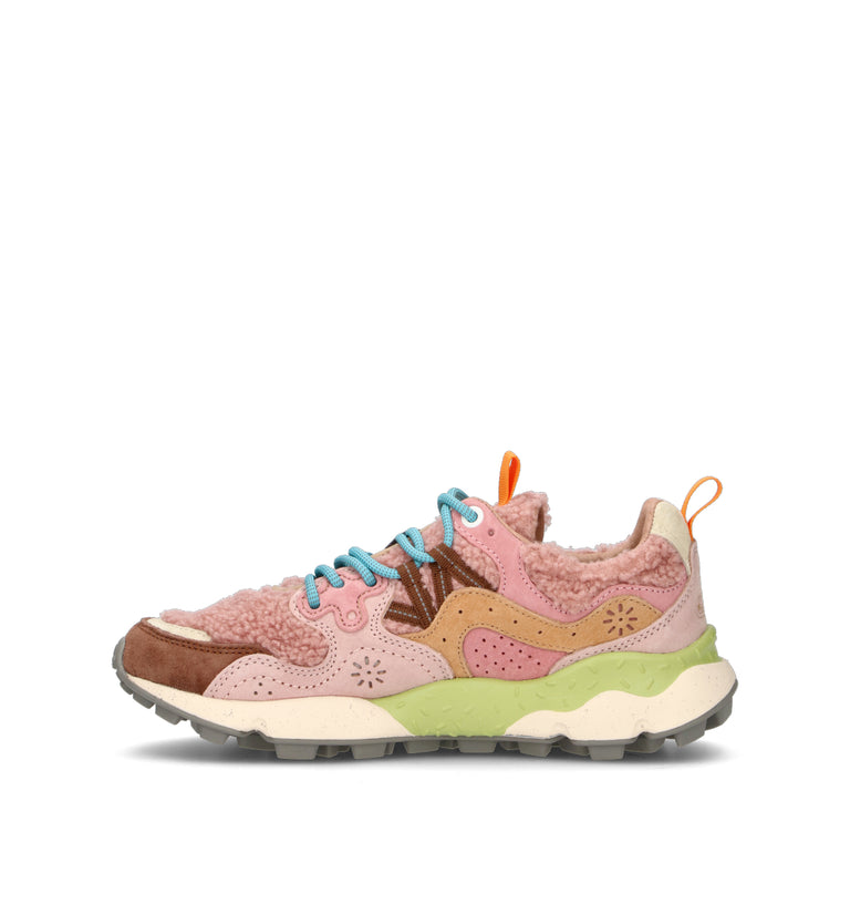 FLOWER MOUNTAIN Sneaker donna rosa
