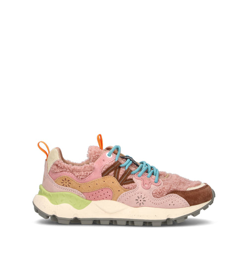 FLOWER MOUNTAIN Sneaker donna rosa