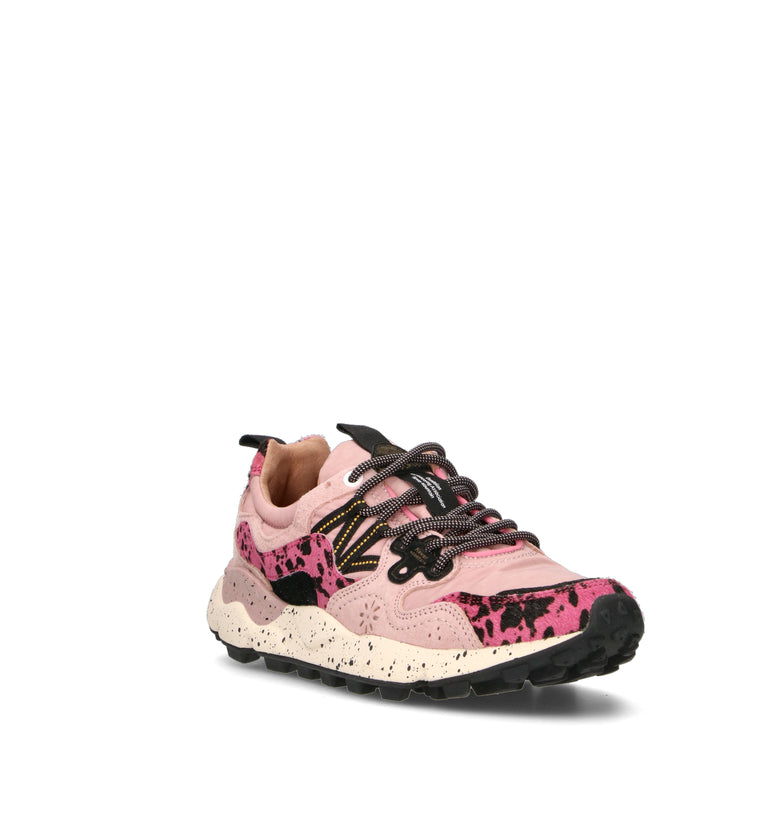FLOWER MOUNTAIN Sneaker donna rosa