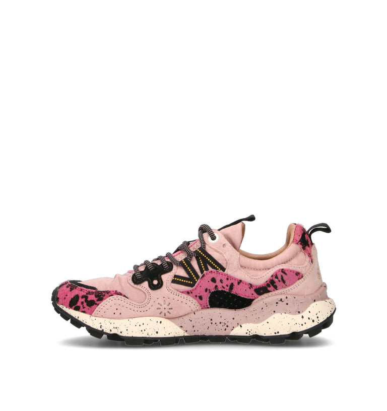 FLOWER MOUNTAIN Sneaker donna rosa
