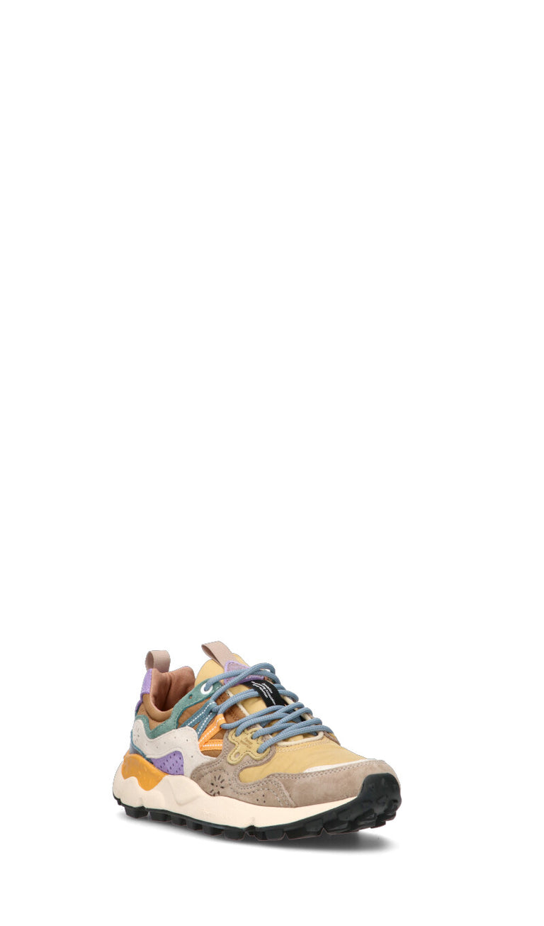 FLOWER MOUNTAIN Sneaker donna multicolor in suede