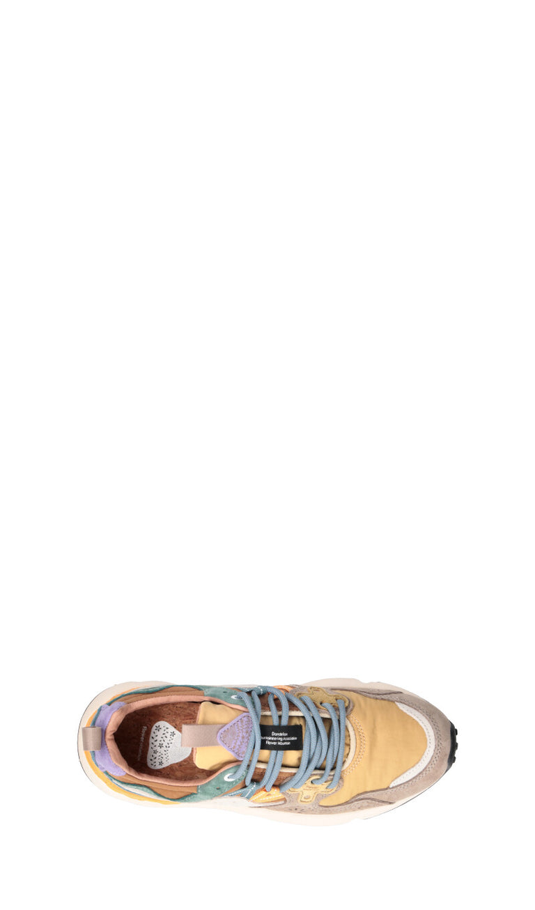 FLOWER MOUNTAIN Sneaker donna multicolor in suede