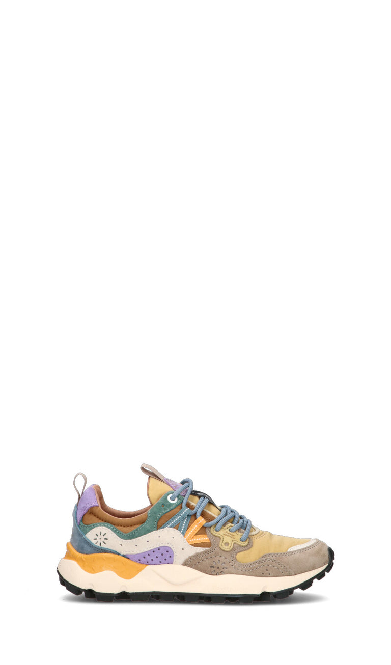 FLOWER MOUNTAIN Sneaker donna multicolor in suede