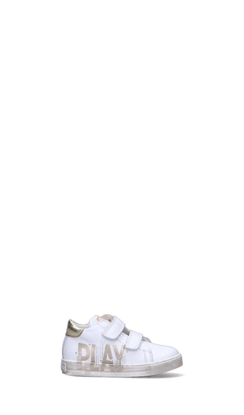 FALCOTTO Sneaker bimba bianca in pelle