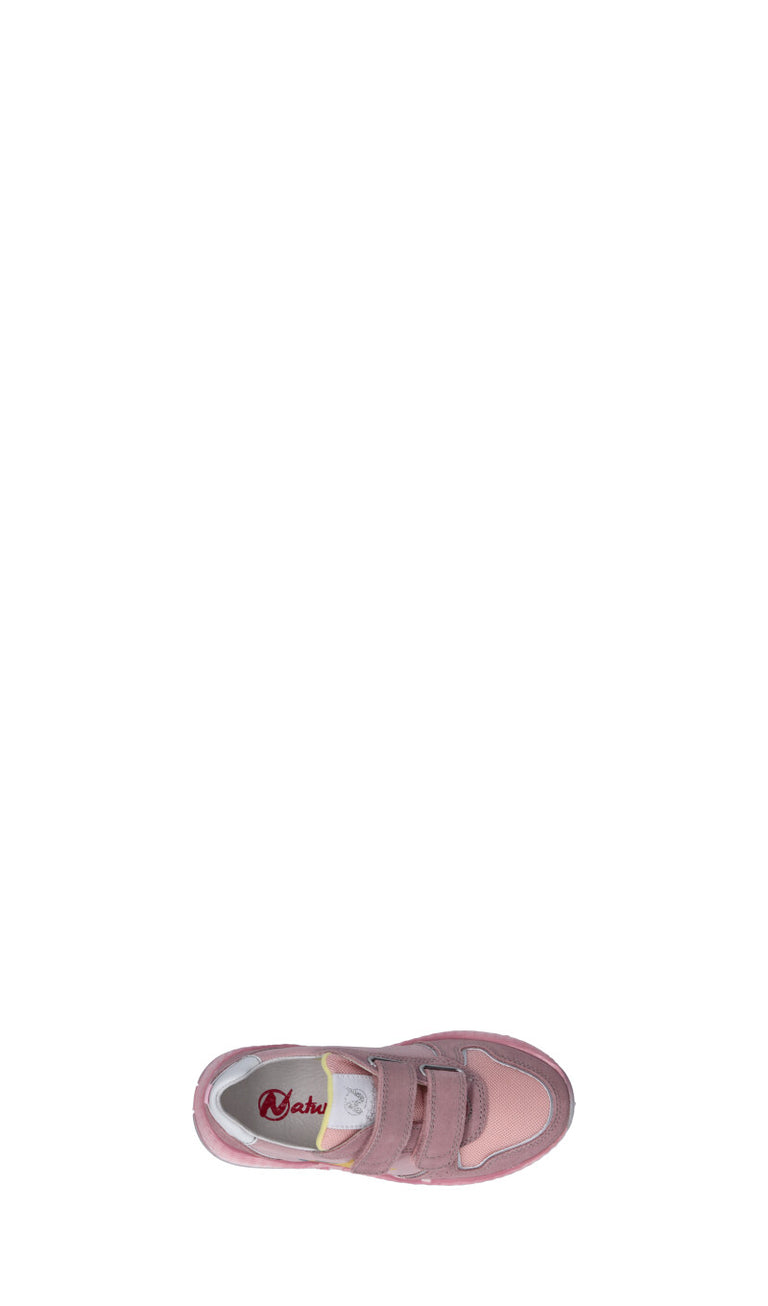 NATURINO Sneaker bimba rosa in suede