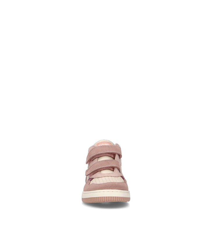 FALCOTTO Sneaker bimba rosa in pelle