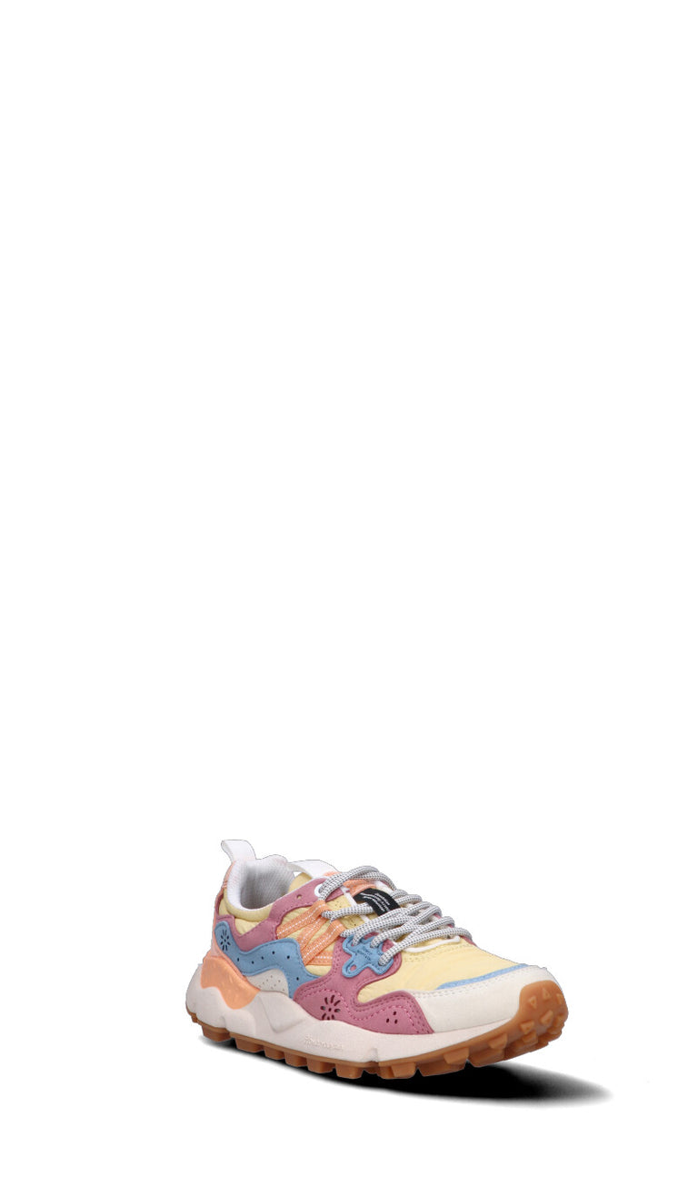 FLOWER MOUNTAIN Sneaker donna gialla