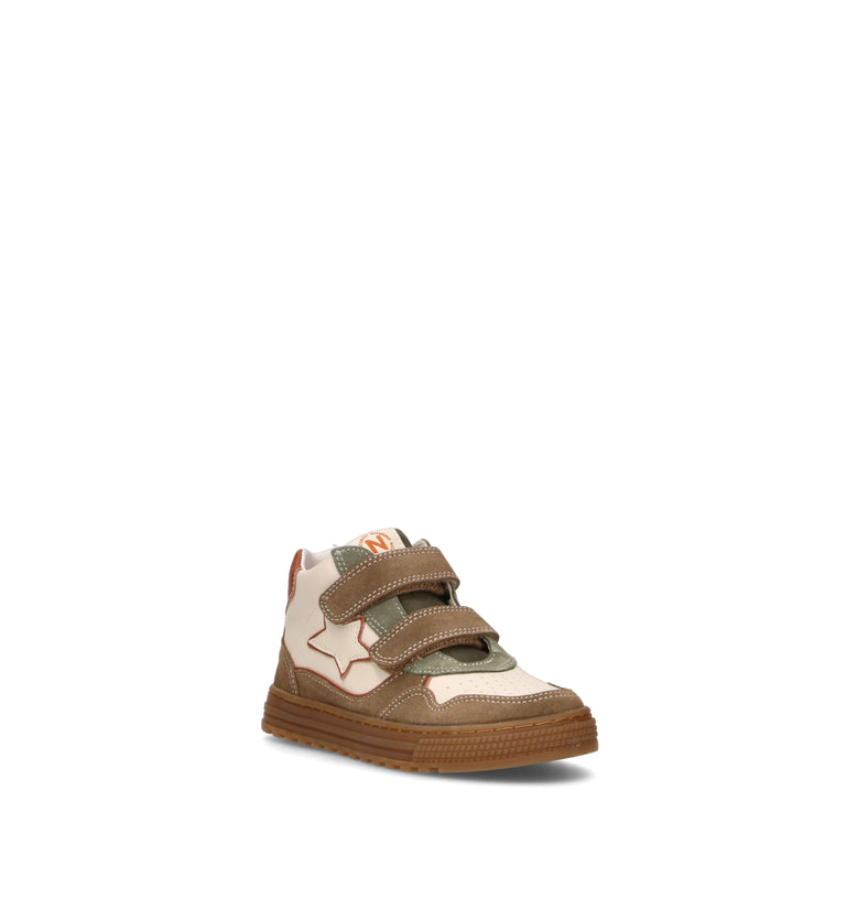 NATURINO Sneaker bimbo marrone in pelle