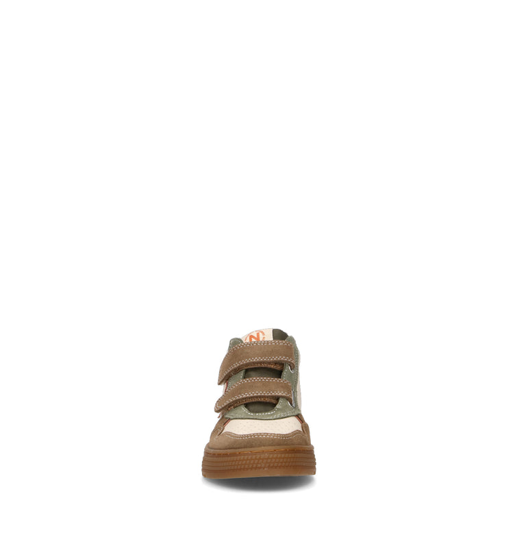 NATURINO Sneaker bimbo marrone in pelle