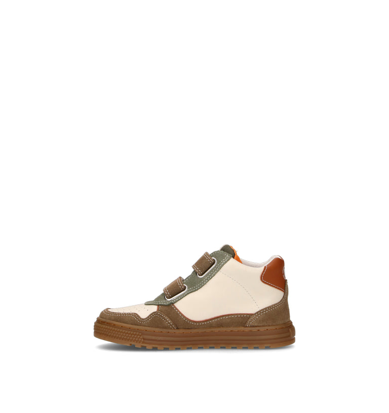 NATURINO Sneaker bimbo marrone in pelle