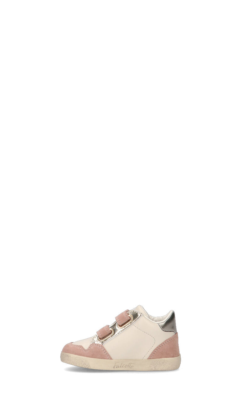 FALCOTTO Sneaker bimba rosa in suede
