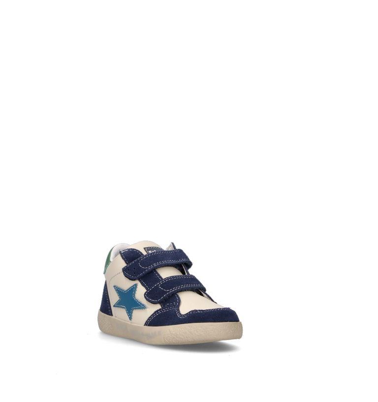 FALCOTTO Sneaker bimbo bianca/blu