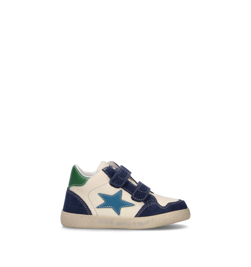 FALCOTTO Sneaker bimbo bianca/blu