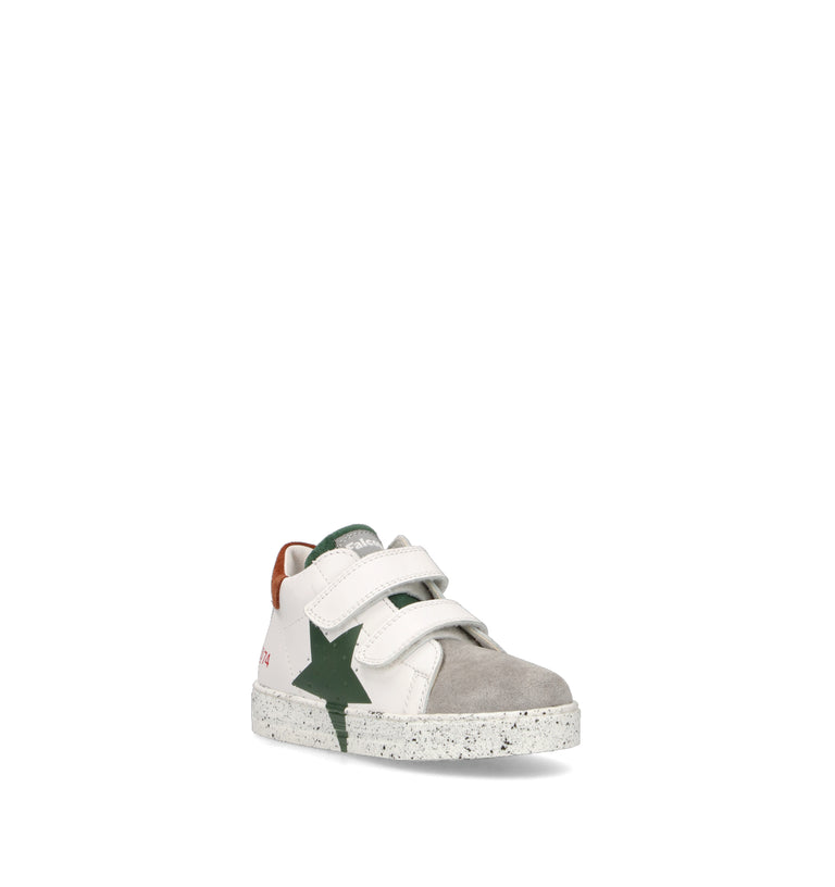 FALCOTTO Sneaker bimbo bianca in pelle