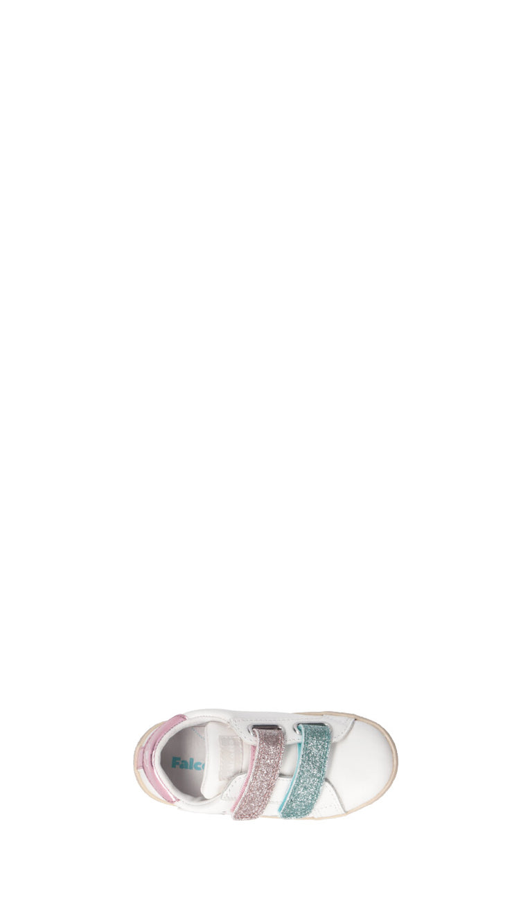 FALCOTTO Sneaker bimba bianca in pelle