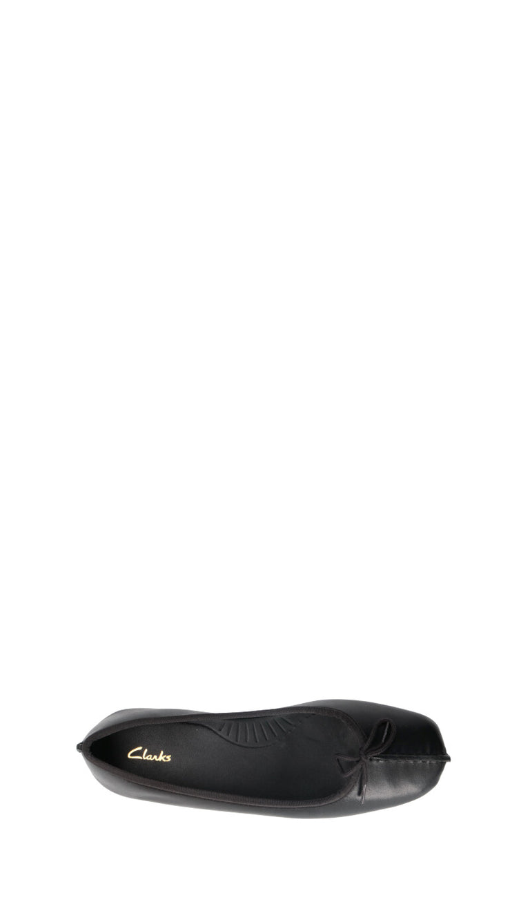 CLARKS CORE Ballerina donna nera in pelle