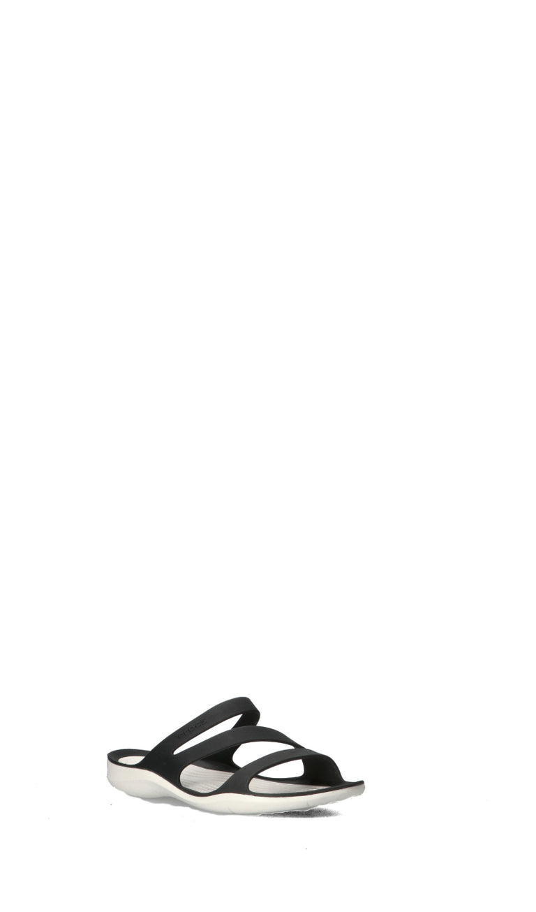 CROCS Ciabatta donna nera/bianca