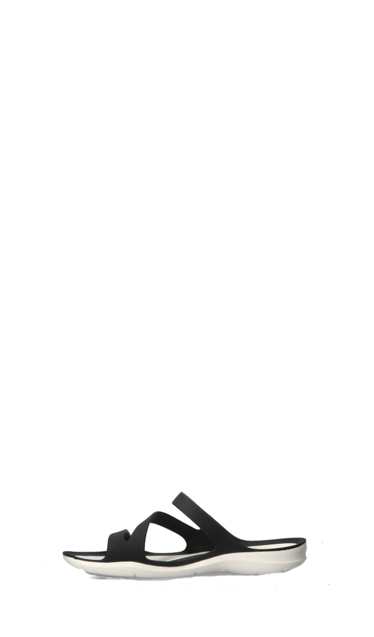 CROCS Ciabatta donna nera/bianca