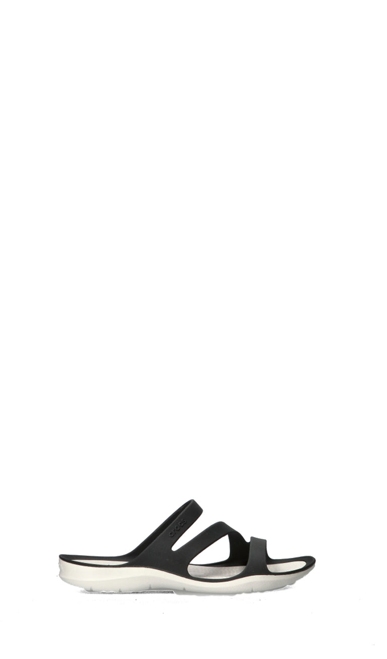CROCS Ciabatta donna nera/bianca