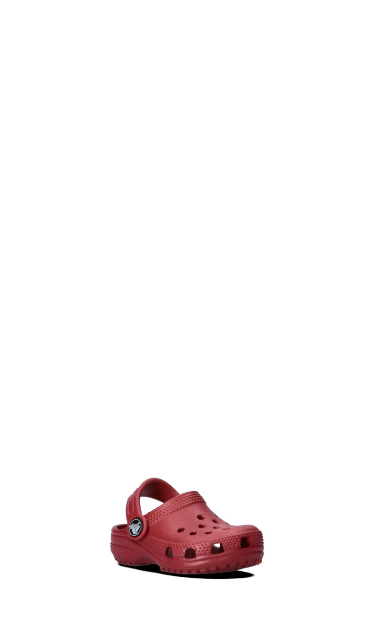 CROCS CLASSIC Sabot bimbo rosso in gomma