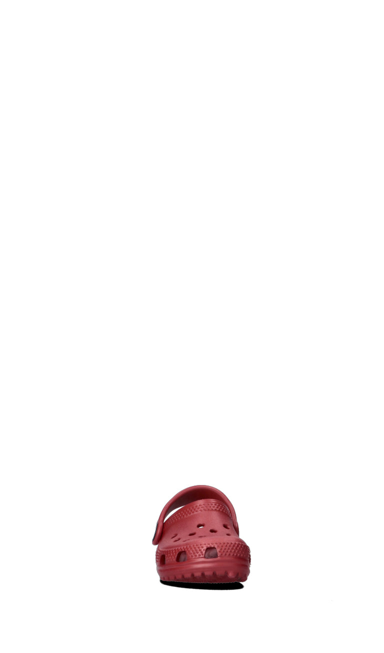 CROCS CLASSIC Sabot bimbo rosso in gomma