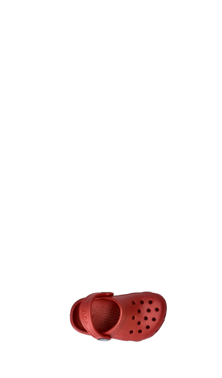 CROCS CLASSIC Sabot bimbo rosso in gomma