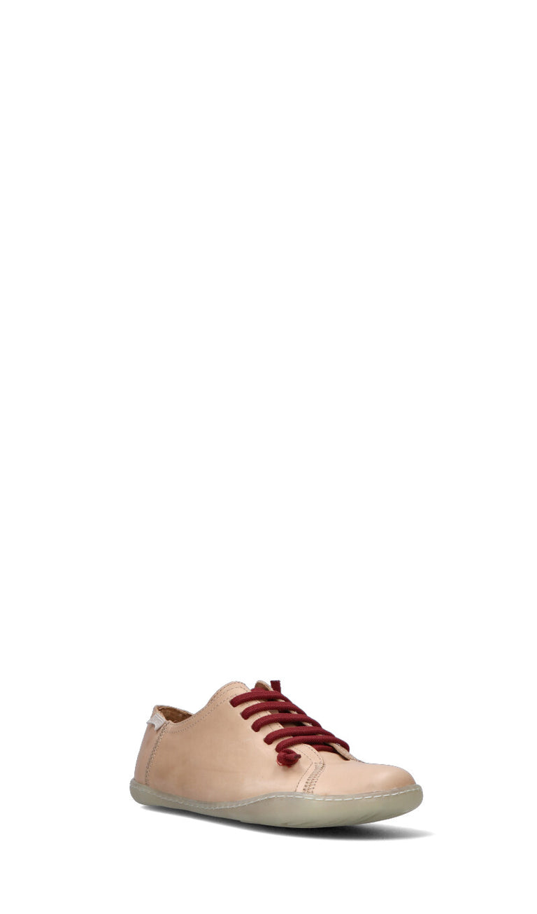 CAMPER Sneaker donna beige in pelle